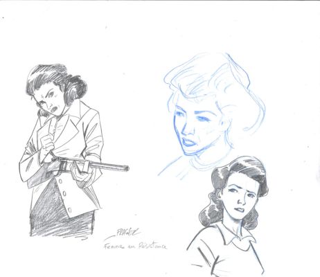 Olivier Frasier. recherches femmes en résistance | FieldArts