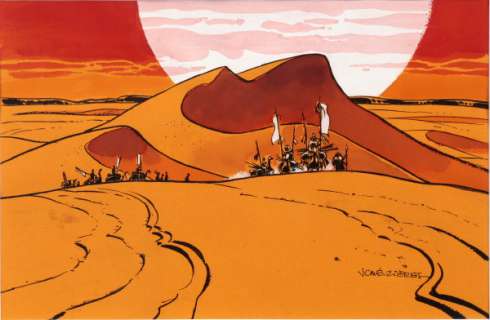 Mézières | Illustration Ã  l’encre de Chine et Ã  l’aquarelle… | Banque Dessinée