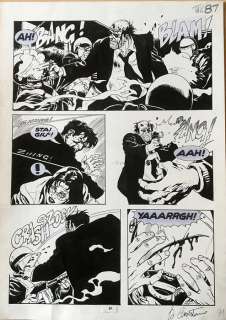 Dylan Dog - Casertano - tavola originale - Page volante | Catawiki