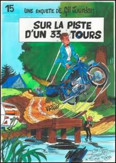 Jacot. Illustration originale Hommage à Tillieux | BDEnchères