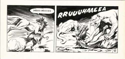 Tex s. Gila n. 2 - Galep - striscia originale - EO - (1957) | Catawiki