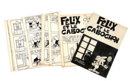 Deliège | Félix et le cabochon, ensemble des 34 planches Ã … | Banque Dessinée