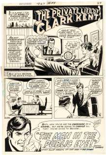 SUPERMAN #267 COMIC BOOK PAGE ORIGINAL ART LOT (COMPLETE STORY). | Hake’s