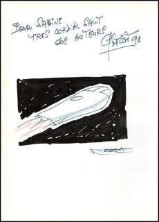 Ribera. Dessin dédicacé Le vagabond des Limbes | BDEnchères