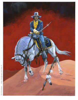 Gil Formosa | Blueberry Général Tête Jaune | 2DGalleries