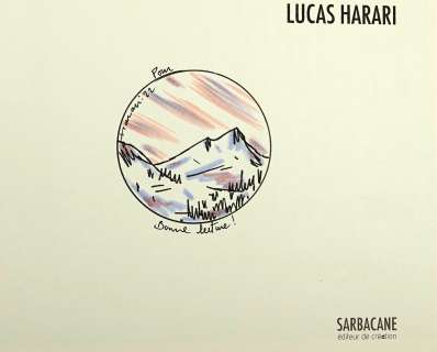 Harari Lucas Dédicace... | HARARI Lucas Dédicace sur l’album en édition originale... | Vermot et Associés