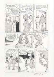 Terry Moore | Parker Girls Issue 4 Page 5 Original Art | Terry Moore