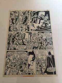 Batman #281 - Page 24 - Original Art by Ernie Chua - EO - (1976) | Catawiki