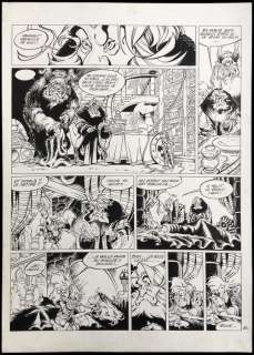 Crisse (Chrispeels, Didier) - Planche originale (p.10) - L’Epée de Cristal | Catawiki