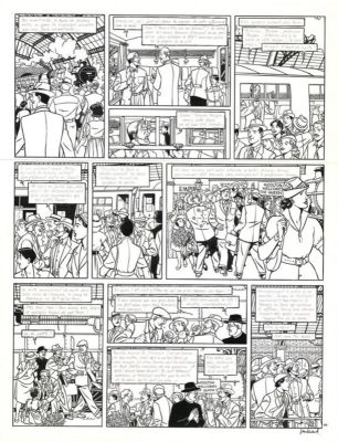 André Juillard | Blake & Mortimer La Machination Voronov Pl 44 | 2DGalleries