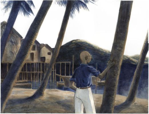 Frank Le Gall | Théodore Poussin - Trengganu Coast | 2DGalleries