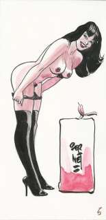 Jordi Bernet - illustrazione originale "Chiara di Notte" - EO - (2018) | Catawiki