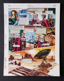 Wood, Gerry - Originele pagina in kleur - Trigië 28 - Terugkeer van de Skorpiads - (1981) | Catawiki