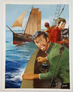 Carlo Jacono - illustraz. origin. "Capitani Coraggiosi" - Page volante | Catawiki