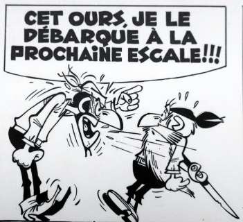Remacle, Marcel - Originele pagina (p.5) - Ouwe Niek en Zwartbaard 13 - De wederwaardigheden / Les mésaventures - (1969) | Catawiki