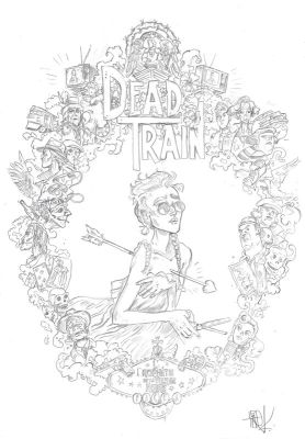 Le Turk | Dead Train - Crayonné Page Titre | 2DGalleries