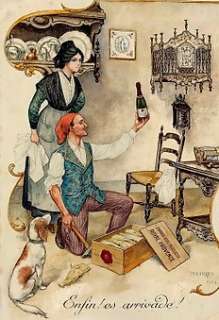 Hérouard, Cheri  - Originele aquarel - Enfin! es arrivade ! - (1924) | Catawiki