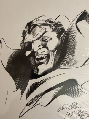 Gene Colon Tomb Of DRACULA Original Art 2005 Colon Pencils/ Bob McLeod Inks! | eBay US
