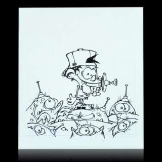 MIDAM - Kid Paddle - Couverture originale Ã  l‘encre de chine de Kid Paddle Magazine N°1