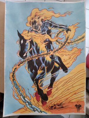 Philippe Bringel | Ghost rider | 2DGalleries