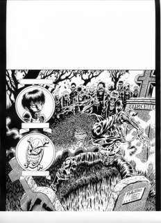 Tim Bradstreet Kyle Hotz - Evil Ernie Destroyer Issue 1 Page Cover