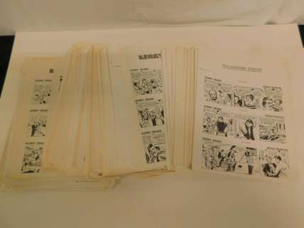 Kerry Drake Newspaper Comic Proofs | misc / divers