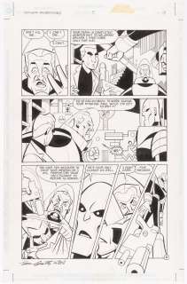 BATMAN: GOTHAM ADVENTURES #5 PAGE ORIGINAL ART BY RICK BURCHETT. | Hake’s