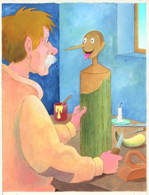 Geppetto e Pinocchio | Nuages