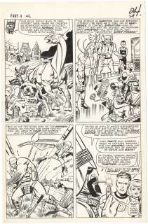 Jack Kirby | Fantastic Four #46 p18 (First Inhumans) | Nostalgic Investments