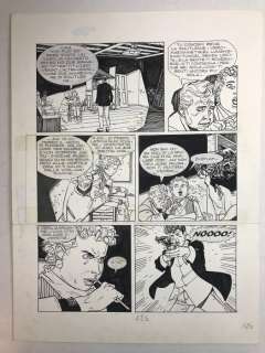 Dylan Dog Alman. n. 5 - tavola originale "L’uccisore di mostri" - Page volante - (1995) | Catawiki