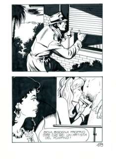 Pornostar #1 - 25x original pages "Chi filma muore" - episodio completo - Page volante - (1985) | Catawiki