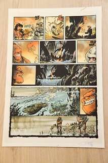 Lanfeust des étoiles T7 - Mise en couleur originale - Le secret des Dolphantes (p.24) - (2011) | Catawiki