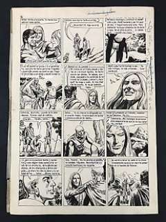 Enrique Villagran & Robin Wood - Nippur di Lagash. tavola originale.  - Page volante | Catawiki