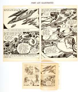 Rick Random: 2 original artworks (1958) by Ron Turner for… | Comic Book Auctions ltd