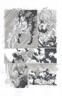 Robert Gill | Venom: Black, White and Blood Issue 4, Page 3 | Geoff M Art Sales