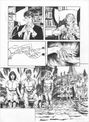 Paolo Martinello | DYLAN DOG n.478 – HARLECH ASYLUM, pag.26 | Avalon Comic Art