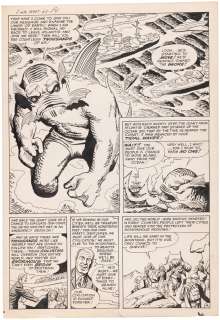 JOURNEY INTO MYSTERY #63 COMIC BOOK ORIGINAL ART BY JACK KIRBY. | Hake’s