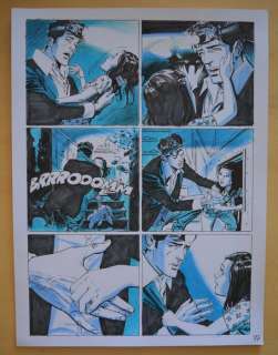 Dylan Dog #393 - Bruno Brindisi - Tavola originale "Casca il mondo"  - Page volante - EO - (2019) | Catawiki