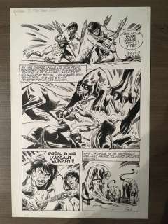 Aidans, Édouard - Planche originale - Tounga T.9 "Les Tigres Noires" - (1974) | Catawiki