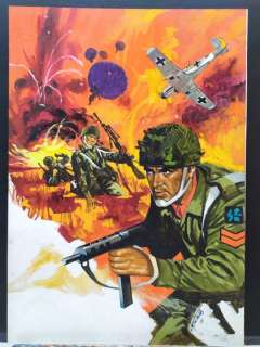 FernÃ¡ndez, Fernando  - Original coverdrawing in colour - World War II-book | Catawiki