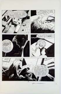 Dylan Dog n. 49 - Corrado Roi - Tav. Origin. "Il Mistero del Tamigi" - Page volante - (1990) | Catawiki