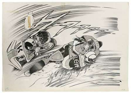 Kaoru Shintani Autograph manuscript "Twin Hawks" | Mandarake (Big Web)