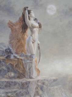 Luis Royo | ATHENEA FLEEING FROM ATHENEA | Laberinto Gris