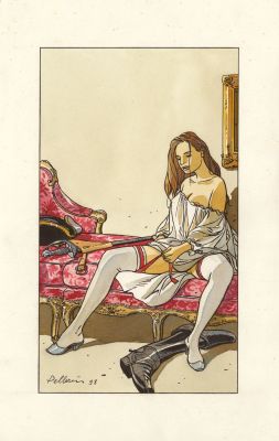 Pellerin Patrice... | PELLERIN Patrice (né en 1955) L’épervier Encres de... | Tessier Sarrou