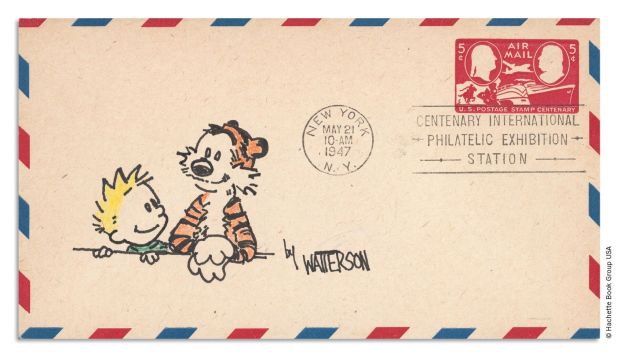 Collection S.K. Bill... | Collection S.K. BILL WATTERSON CALVIN ET HOBBES Illustration... | Daniel Maghen Enchères