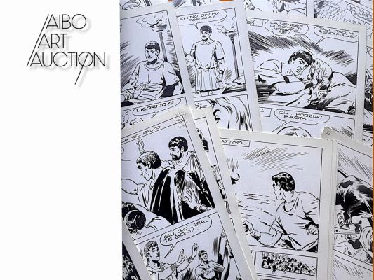 Edgardo Dell’acqua... | Lot 26 - Edgardo Dell’Acqua - Messalina #7 ? - Il tesoro di... | Aibo Art Auction