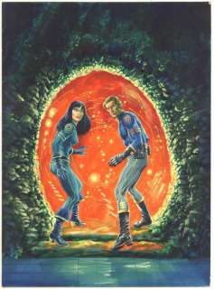 165: Morrow Perry Rhodan #87 cover original comic art | Russ Cochran