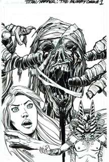 Jeff Zornow - The Mummy: Palmipest (Titan Comics / Hammer Comics) issue #01 (Variant Cover)