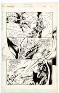 Dave Simons, Ron Randall, and Randy Elliot - Dragonlance #9 Story Page 2 Original Art (DC, 1989).