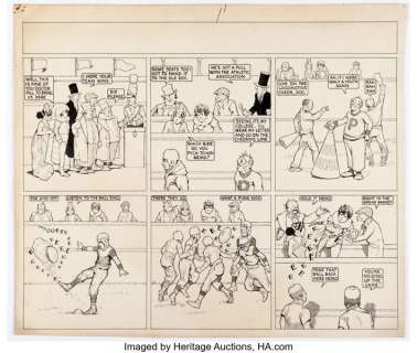 Winsor McCay Jr. (Robert McCay) | Little Nemo Comic Strip Original Art (Philadelphia Record, 1937). | Heritage